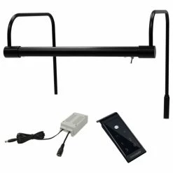 Cheap 🤩 Cocoweb Inc. 12" Tru-Slim Gallery Light, Black With Plug-in And Remote 🛒