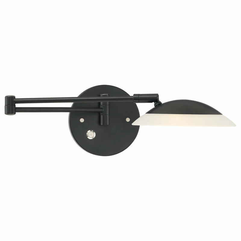 New β Arnsberg Meran Turbo Swing-Arm Lamp, Museum Black β€οΈ