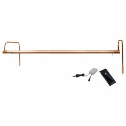 Promo 😉 Cocoweb Inc. 30" Slim Line Art Light, Rose Gold With Plug-in And Remote 🔔