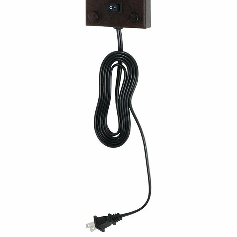 Best deal π Benjara Metal Round Wall Reading Lamp With Plug In Switch, Bronze π - Image 4