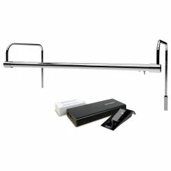 Flash Sale π Cocoweb Inc. 21" Tru-Slim Picture Light, Chrome With Rechargeable Battery β