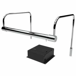 Hot Sale 🔥 Cocoweb Inc. 12" Tru-Slim Picture Light, Chrome With Dimmable Direct Wire Kit 😉