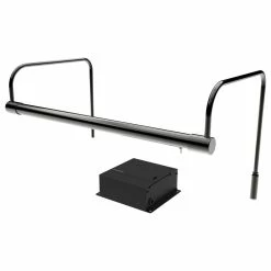 Best reviews of π Cocoweb Inc. 16" Slim Line Frame Light, Black With Dimmable Direct Wire Kit π