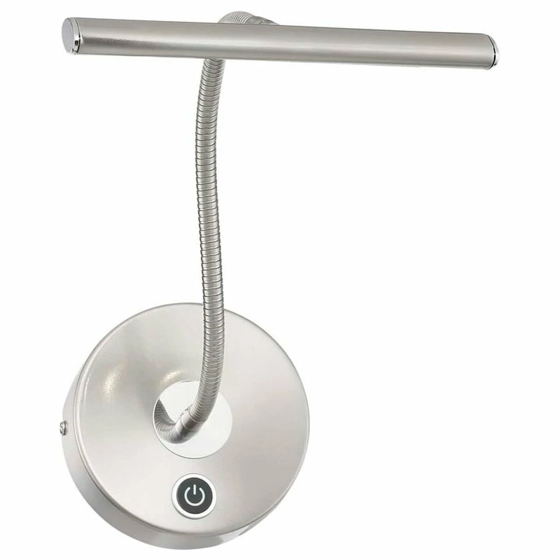 Outlet β¨ Arnsberg Curtis LED Picture Light, Satin Nickel π - Image 2