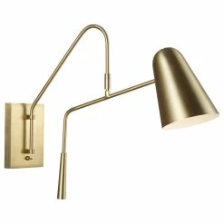 Promo 🧨 Generation Lighting Simon Sconce, Burnished Brass ⭐