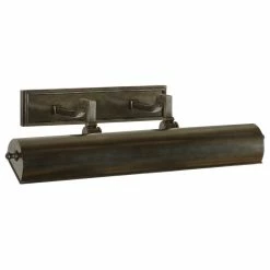 Discount 🥰 Visual Comfort Dean Picture Light, 1-Light, Gun Metal, 19.5"W (AH 2702GM 22LKY) 🔥