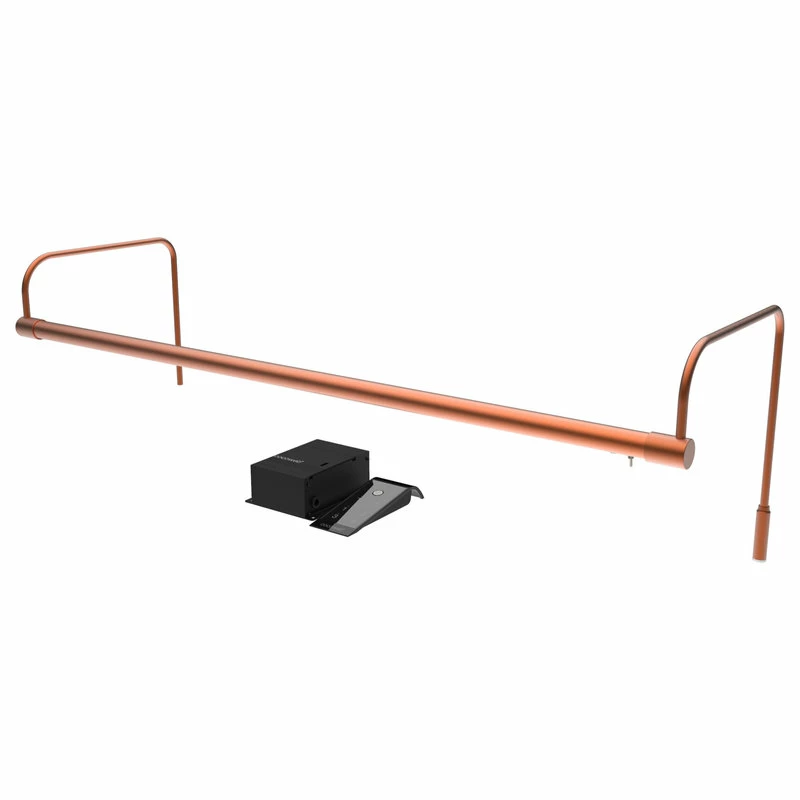 Outlet β€οΈ Cocoweb Inc. 30" Tru-Slim Picture Light, Rose Gold With Hard Wire Kit And Remote π