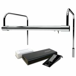 Cheap ⌛ Cocoweb Inc. 12" Tru-Slim Gallery Light, Chrome With Rechargeable Battery 😉