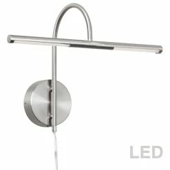 Best Sale π Dainolite Ltd. Dainolite PICLED-152-SC Display/Exhibit, 17.5" 12W 2 LED Picture Light π₯°