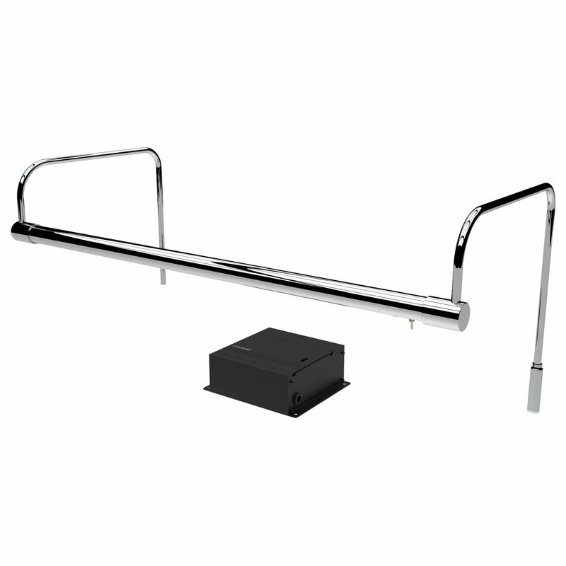 New β€οΈ Cocoweb Inc. 21" Tru-Slim Gallery Light, Chrome With Dimmable Direct Wire Kit βοΈ