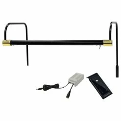 Best deal π€© Cocoweb Inc. 16" Slim Line Frame Light, Black/Brass With Plug-in And Remote π€©