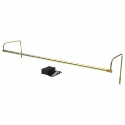 Deals 🔥 Cocoweb Inc. 43" Slim Line Frame Light, Antique Brass With Hard Wire Kit And Remote ⭐