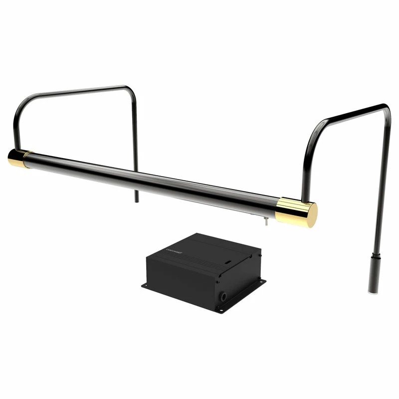 Cheapest π― Cocoweb Inc. 16" Slim Line Art Light, Black/Brass With Dimmable Direct Wire Kit βοΈ