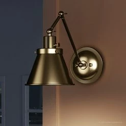 Coupon 🔥 Urban Ambiance Luxury Traditional Wall Light, Olde Brass, UHP3322 🔔