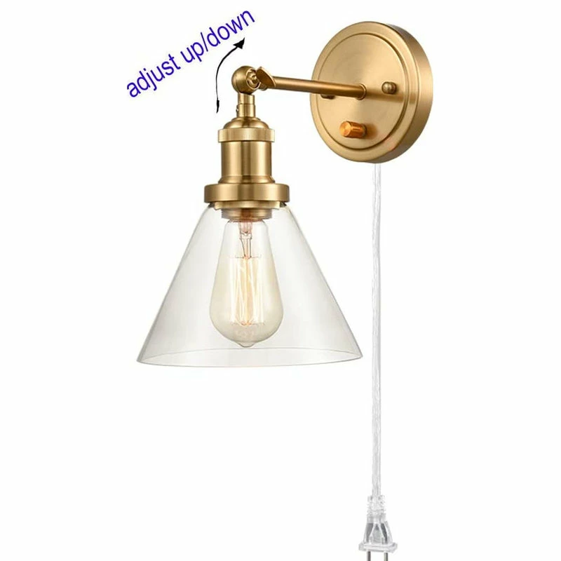 Promo β Mooseled Modena Bronze, Plug-In Swing Arm 2-Pack Fixture, Natural Brass π₯ - Image 5
