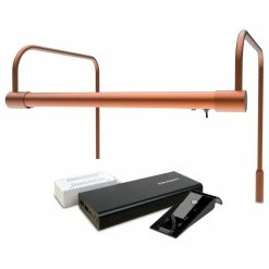 Discount π Cocoweb Inc. 12" Tru-Slim Picture Light, Rose Gold With Rechargeable Battery π€©