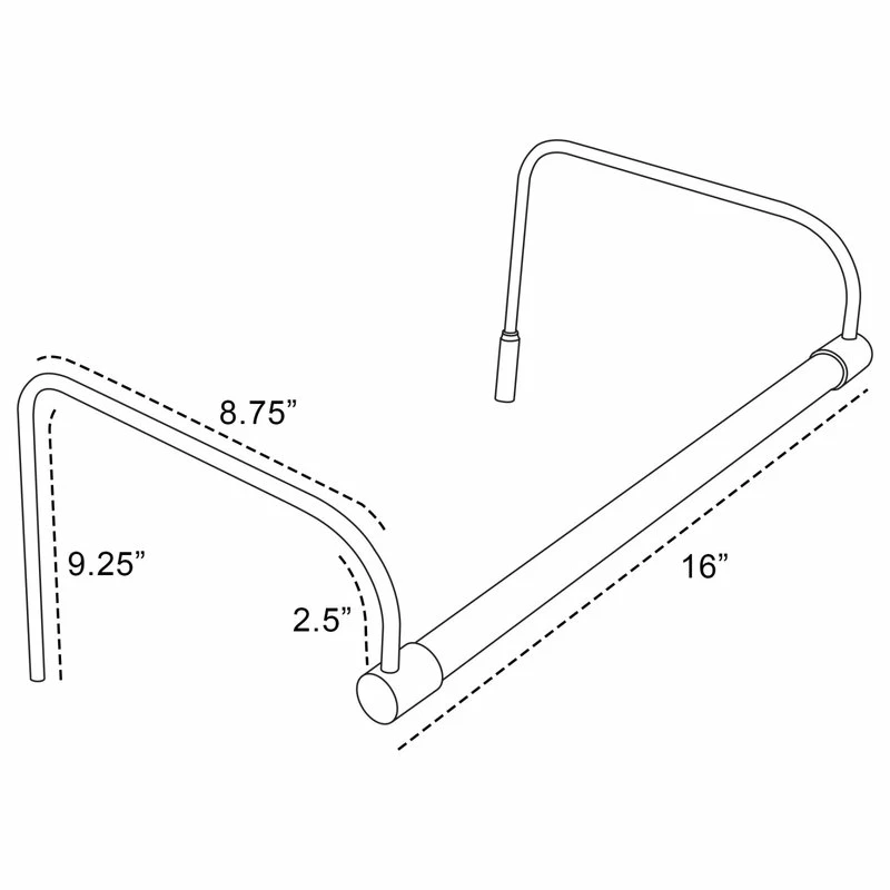 Cheapest π Cocoweb Inc. 16" Slim Line Frame Light, Rose Gold With Rechargeable Battery π₯ - Image 2