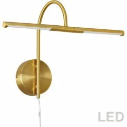 Discount 🧨 Dainolite Ltd. Dainolite 6W Picture Light Aged Brass PICLED-152-AGB 🧨