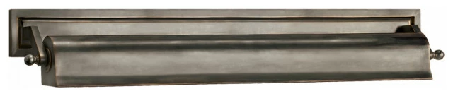 Buy π₯ Visual Comfort Library Picture Light, 2-Light, Bronze, 23.5"W β€οΈ