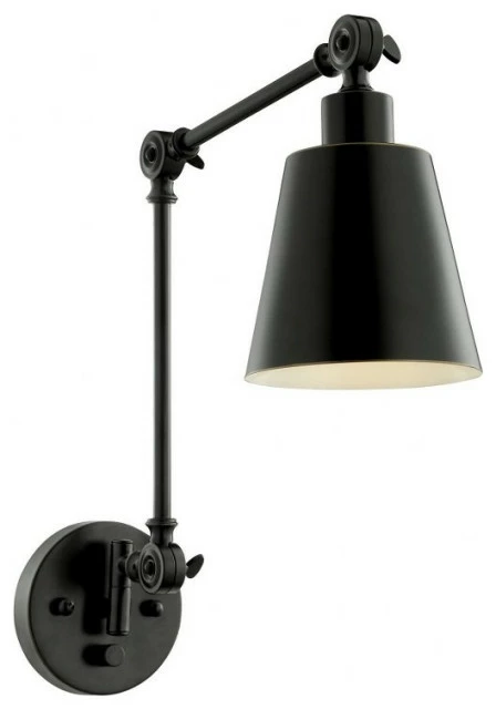 Discount π Lite Source Inc. Lite Source LS-16146D/BRZ Norco - One Light Wall Mount π