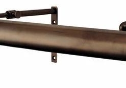 Budget 🎉 Hudson Valley Lighting Vernon 4-Light Picture Light With Plug, Distressed Bronze 👍