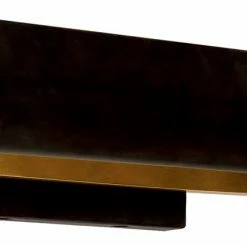 Brand new ❤️ Signature Collection David 12" Art Light In Hand-Rubbed Antique Brass With Bronze Shade 😀