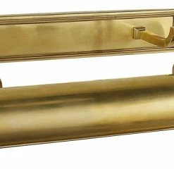 Best Sale ❤️ Visual Comfort Dean 24" Picture Light In Natural Brass 😉