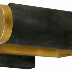 Top 10 🎉 Signature Collection David 7" Art Light In Hand-Rubbed Antique Brass With Bronze Shade 🤩