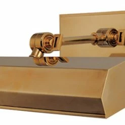 Budget ✔️ Hudson Valley Lighting Woodbury 2 Light Picture Light With Plug In Aged Brass 👏