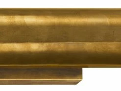 Flash Sale ⭐ Visual Comfort & Co. Thomas O'Brien David 2 Light Picture Light, Hand-Rubbed Antique Brass, Antique 🎁