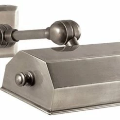 Flash Sale ✔️ Visual Comfort Dorchester Picture Light, 1-Light, Antique Nickel, 8"W (CHD 5117AN 25W3W) 💯