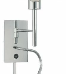 Top 10 💯 Minka Aire George's Reading Room 1 Light Swing Arm Or Wall Lamp, Chrome 🤩