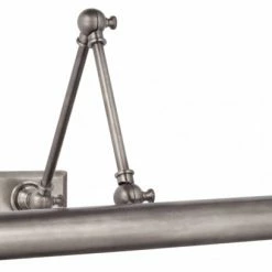 Buy 🤩 Visual Comfort Cabinet Maker Double Library Light, 1-Light, Antique Nickel, 18"W 🤩