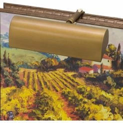 Top 10 🤩 House Of Troy Classic Traditional 1 Light Picture Light, Weathered Brass, CA Title 20 🤩