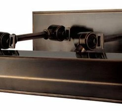 Best Sale 😍 Hudson Valley Lighting Woodbury, 23-inch Picture Light, Distressed Bronze Finish ⌛