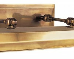 Cheapest 👍 Visual Comfort Dorchester Picture Light, 1-Light, Antique Burnished Brass, 30"W ⭐