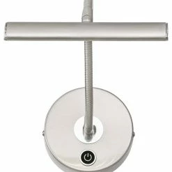 Best Pirce ❤️ Arnsberg Curtis 1 Light Picture Light, Nickel-Matte ❤️