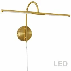 Best deal 🌟 Dainolite Ltd. Dainolite 10W Picture Light Aged Brass PICLED-242-AGB 👍