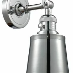 Budget ✨ Innovations Lighting 1-Light 5" Sconce Polished Chrome - Bulb Included ⌛