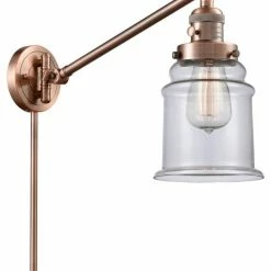 Cheap 😀 Innovations Lighting 1-Light 8" Swing Arm Antique Copper - Bulb Included 👏