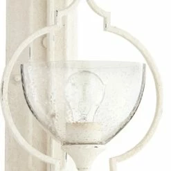 Cheapest 🤩 Quorum International Ansley 1-Light Wall Mount, Persian White ✨