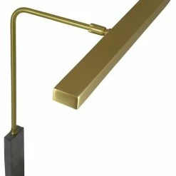 Best Pirce 🧨 House Of Troy Horizon LED Picture-Light, Satin Brass 🌟