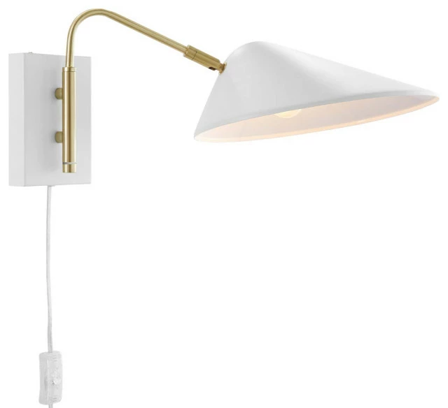 Best deal π₯° Modway Journey Swing Arm Wall Sconce, White Finish EEI-5296-WHI π