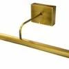 New 🥰 House Of Troy BSLED2471 LED Picture Light Slimline Antique Brass 👏