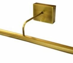 New 🥰 House Of Troy BSLED2471 LED Picture Light Slimline Antique Brass 👏