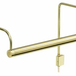 Buy 🎉 House Of Troy Slim-line 2 Light Picture Light, Polished Brass 🔥